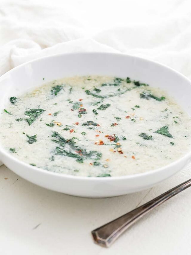 Homemade Stracciatella Soup Recipe Story Chef Billy Parisi