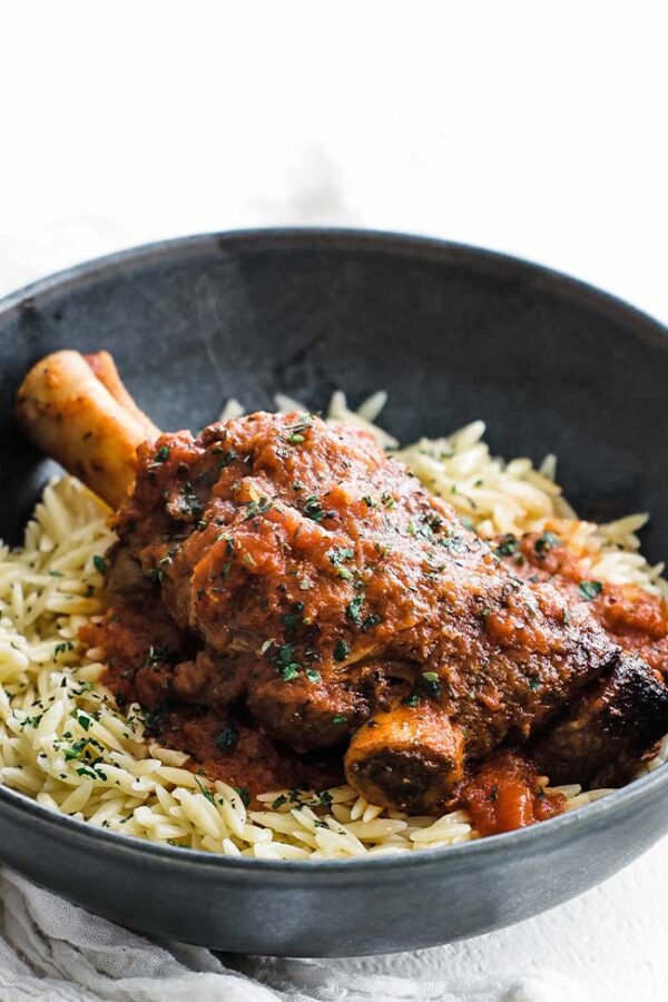 Greek Style Lamb Shank Recipe Chef Billy Parisi