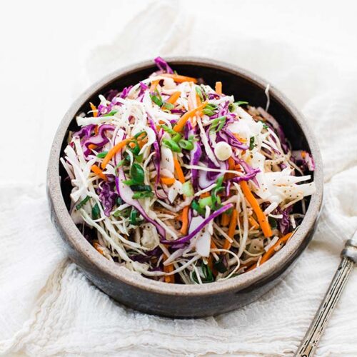 Vinegar Coleslaw Recipe No Mayo Coleslaw Chef Billy Parisi