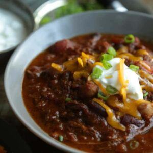 Slow Cooked Brisket Chili Recipe - Chef Billy Parisi