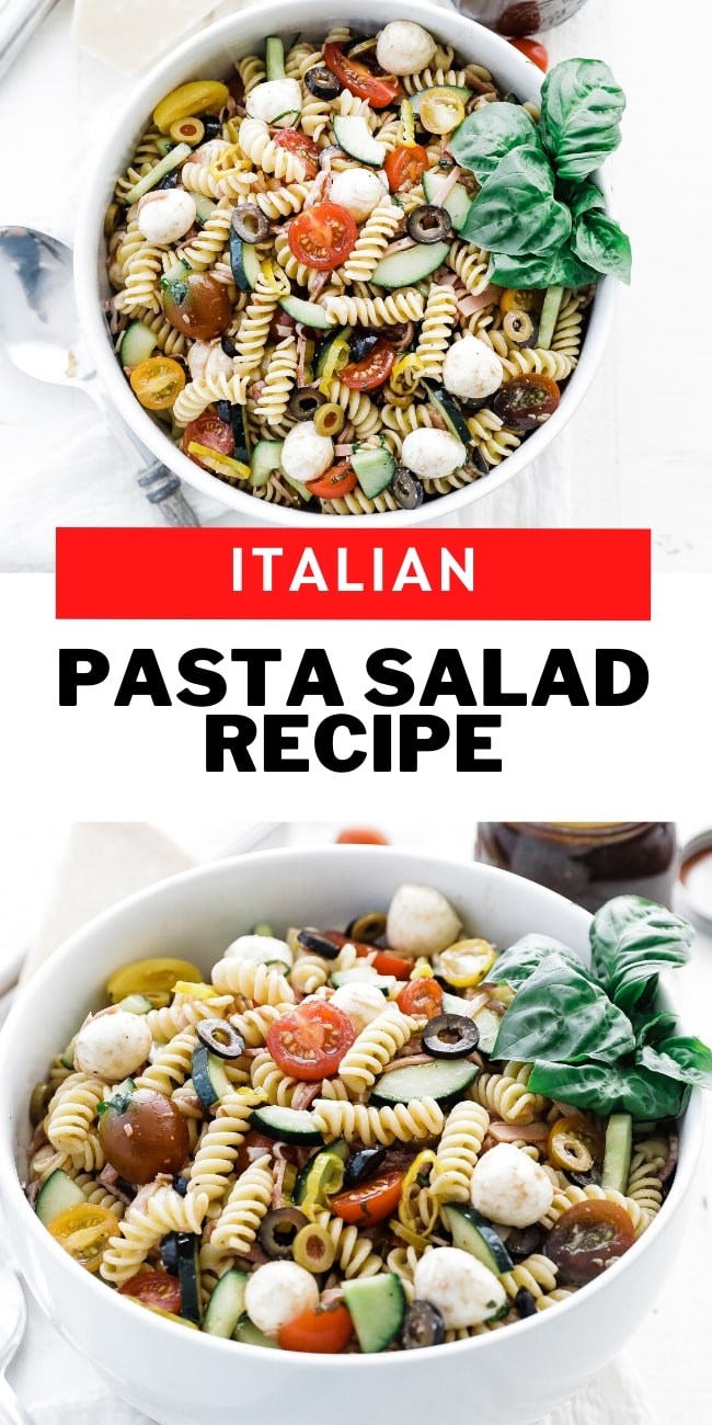 Italian Pasta Salad Recipe - Chef Billy Parisi