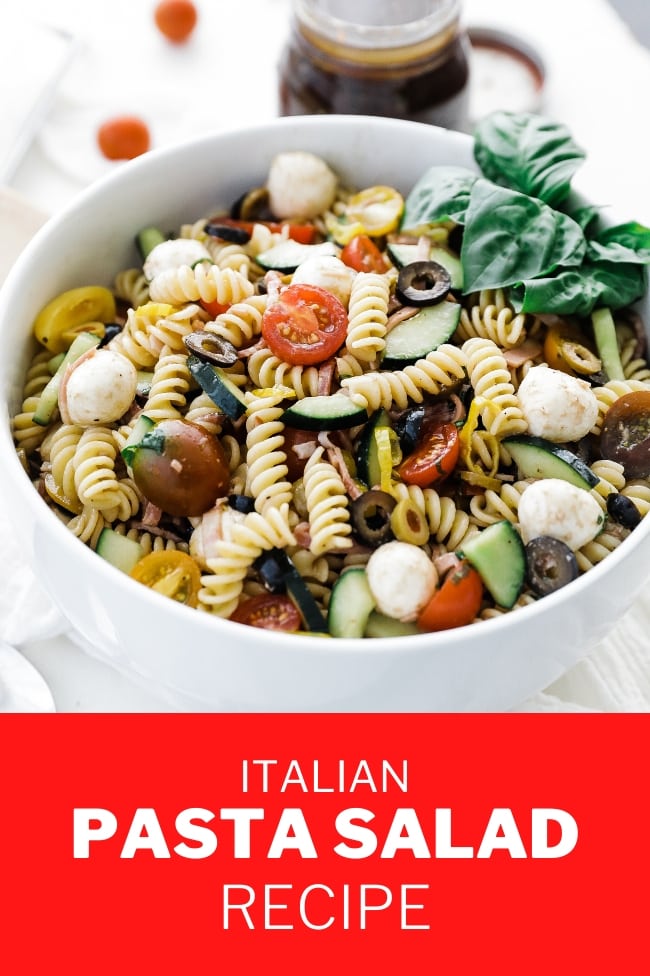 Italian Pasta Salad Recipe - Chef Billy Parisi