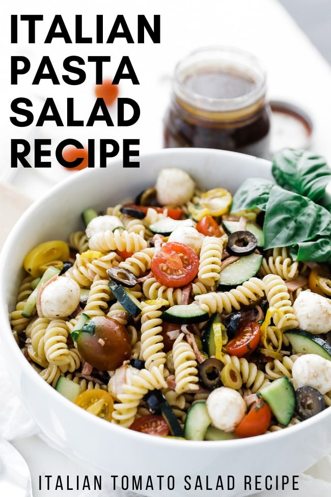 Italian Pasta Salad Recipe - Chef Billy Parisi