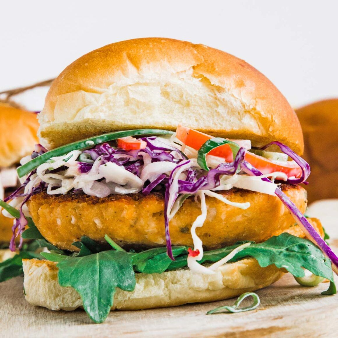 Salmon Burger Recipe - Chef Billy Parisi