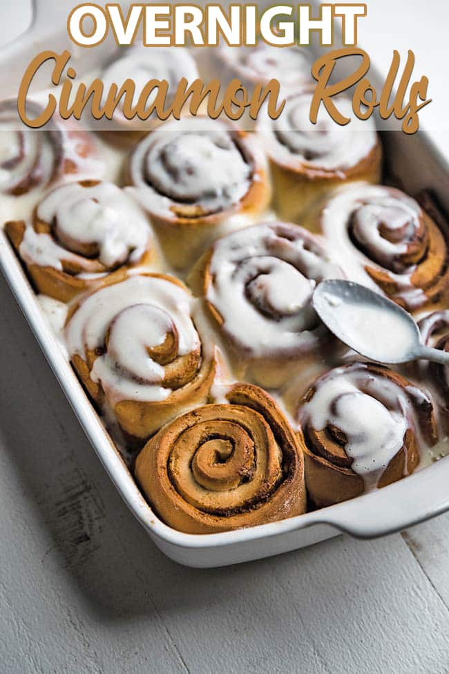 Overnight Cinnamon Rolls Recipe - Chef Billy Parisi