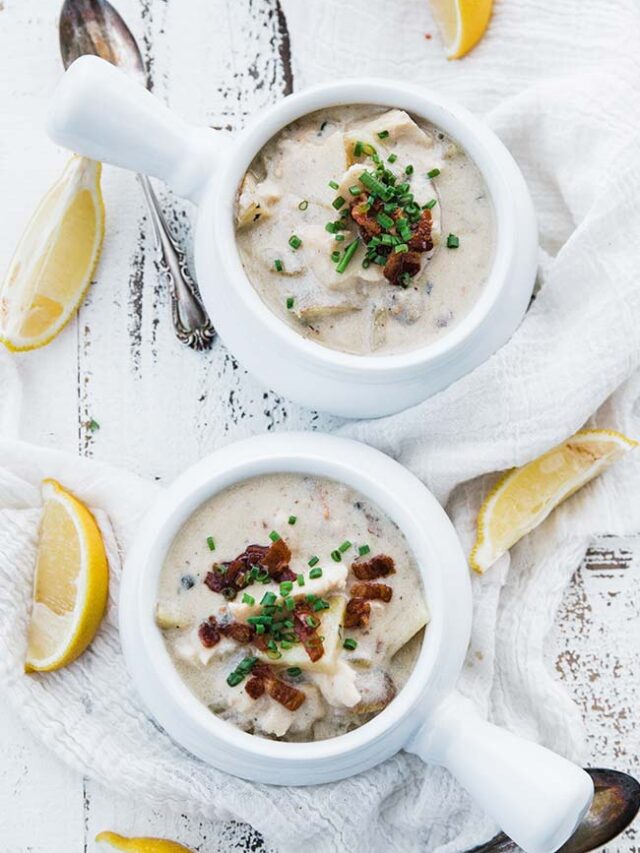 Creamy Fish Chowder Recipe Story Chef Billy Parisi