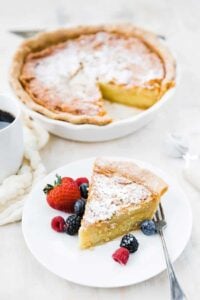 Homemade Buttermilk Chess Pie Recipe - Chef Billy Parisi