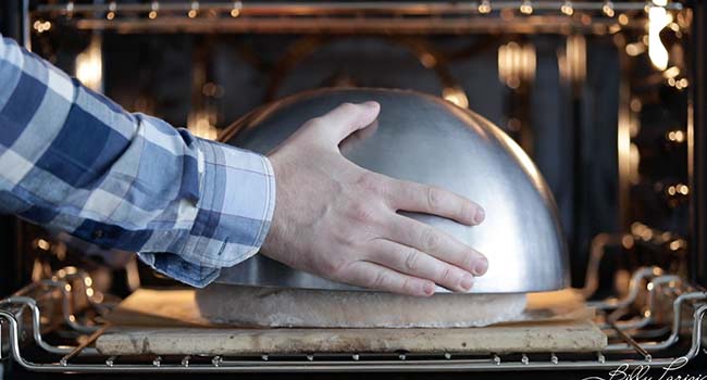 covering a boule with a bowl