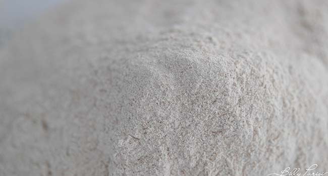 flour in a container