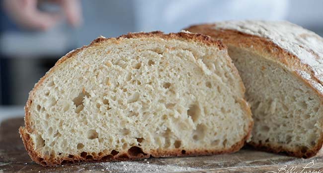 sliced kamut flour bread