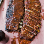 smoked BBQ ribs