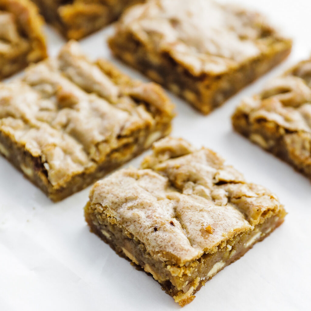 The Best Blondies Recipe - Chef Billy Parisi