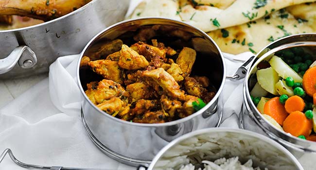 chicken curry with rice