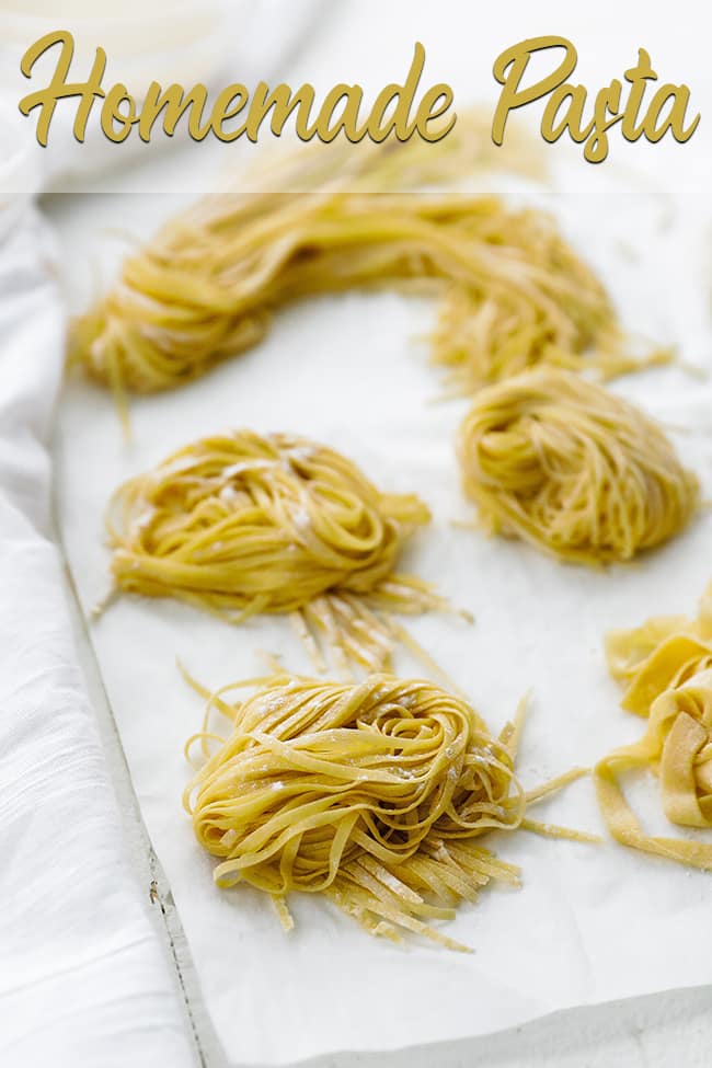 Homemade Pasta Dough Recipe - Chef Billy Parisi