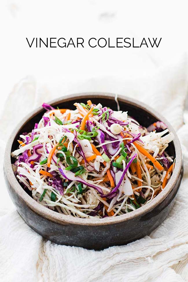 Vinegar Coleslaw Recipe No Mayo Coleslaw Chef Billy Parisi