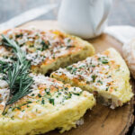 frittata with herbs