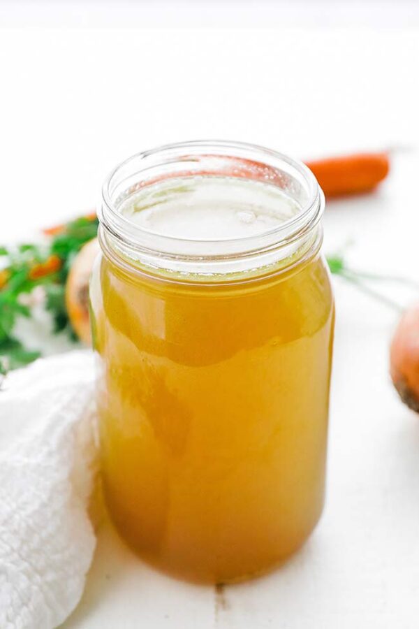 Homemade Chicken Stock Recipe (Bone Broth) - Chef Billy Parisi