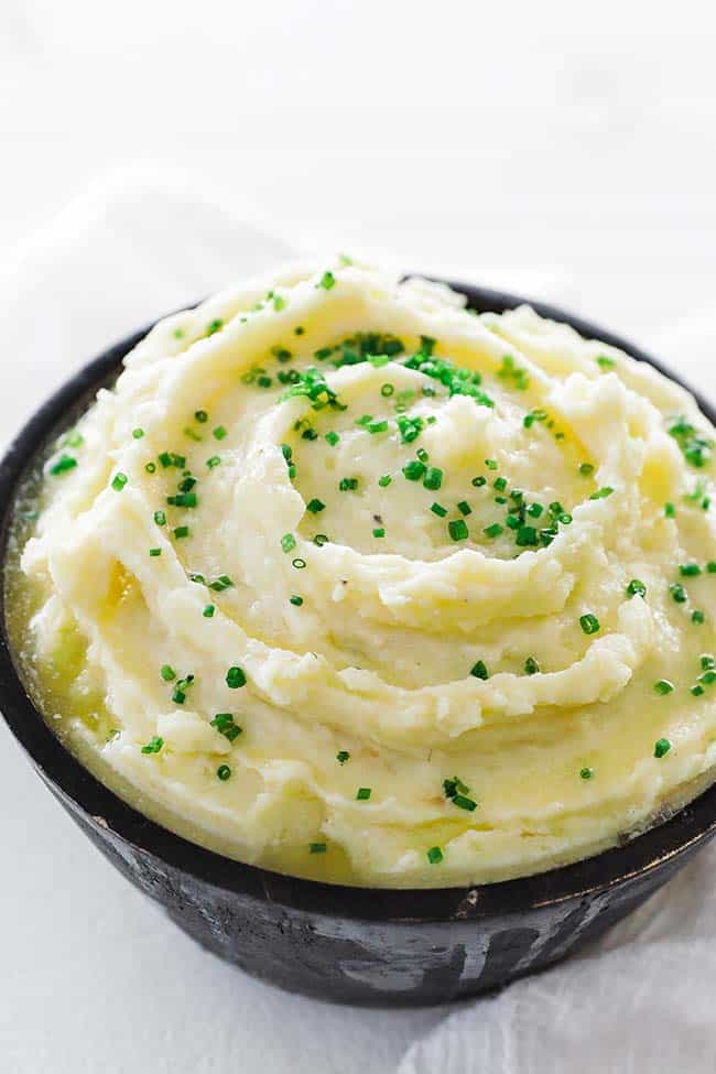 Creamy Roasted Garlic Mashed Potatoes Recipe - Chef Billy Parisi