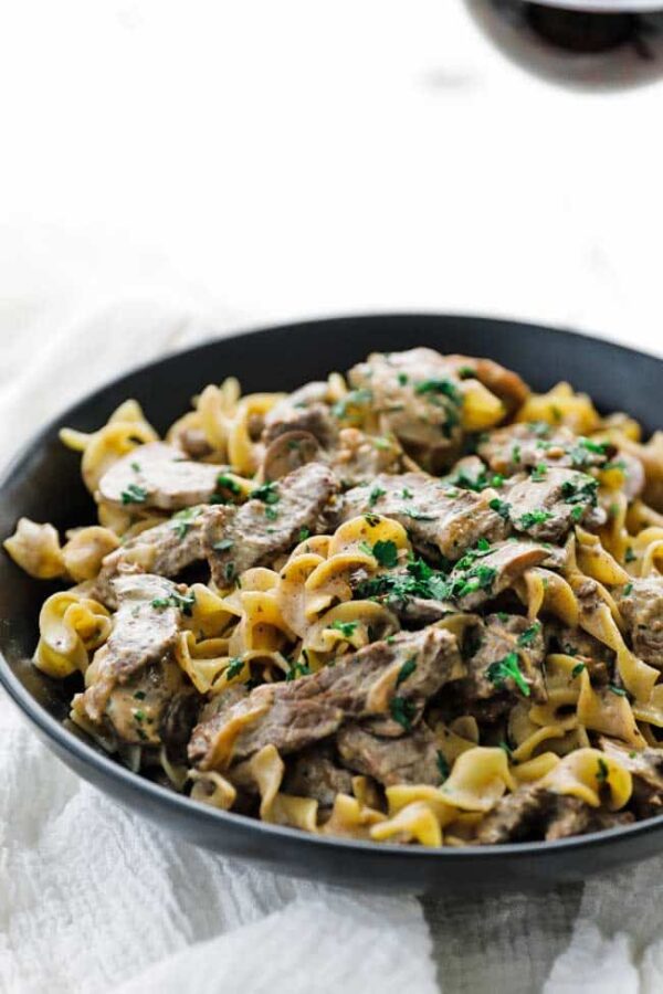 Easy Beef Stroganoff Recipe - Chef Billy Parisi