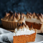 slice of sweet potato pie