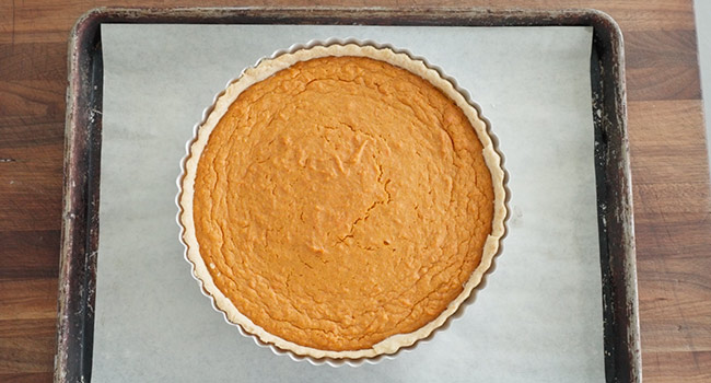 baked sweet potato pie