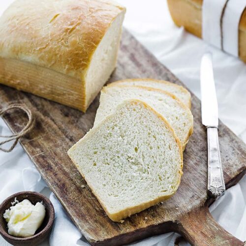 Homemade White Bread  The World on a Platter