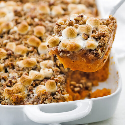 Sweet Potato Casserole Recipe - Chef Billy Parisi