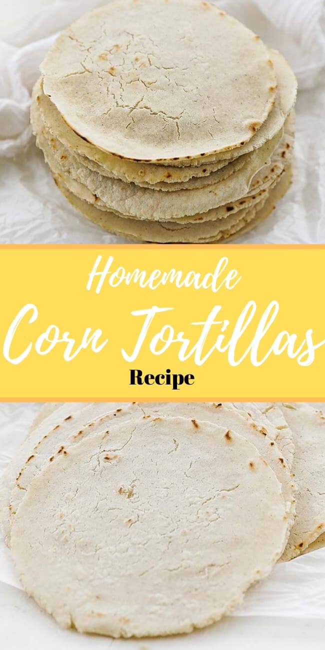 Homemade Corn Tortilla Recipe - Chef Billy Parisi