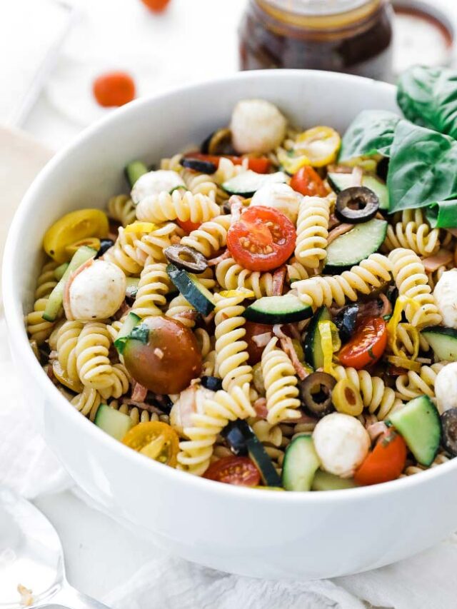 Amazing Italian Pasta Salad Recipe Story - Chef Billy Parisi