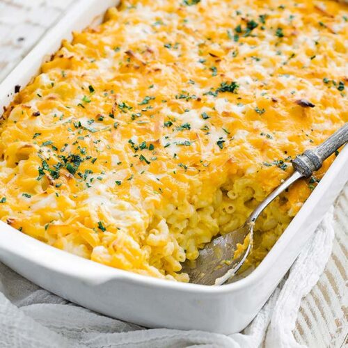 Baked Homemade Macaroni and Cheese Recipe - Chef Billy Parisi