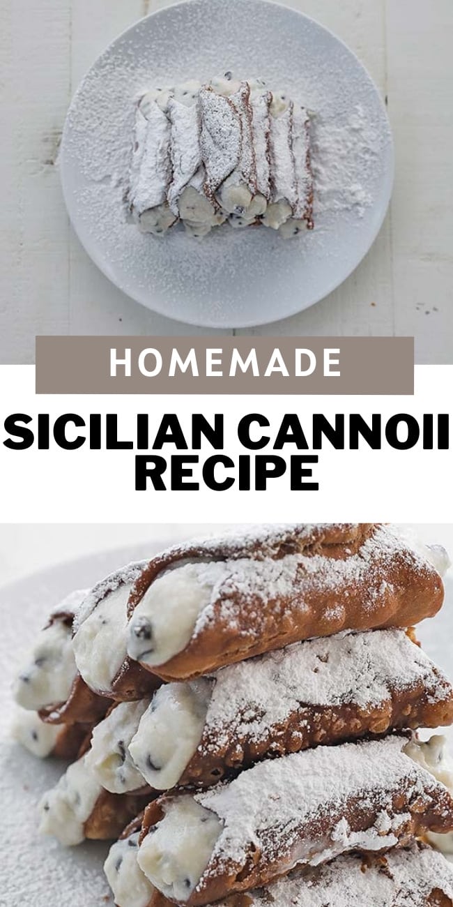 Homemade Cannoli Recipe Chef Billy Parisi