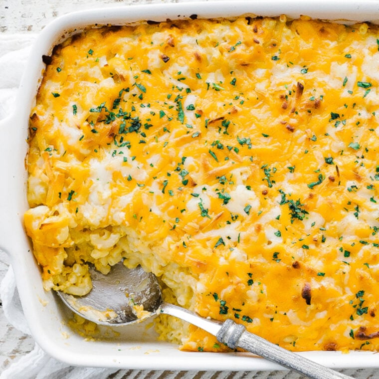 Baked Homemade Macaroni and Cheese Recipe - Chef Billy Parisi