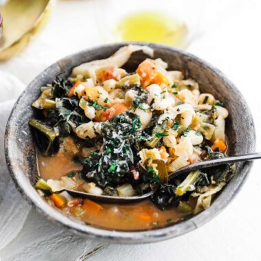 ribollita soup in a bowl