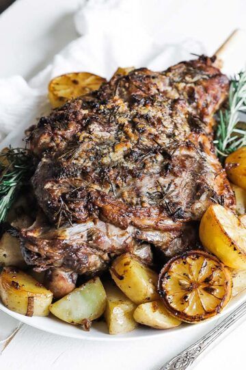 Roast Bone In Leg of Lamb Recipe - Chef Billy Parisi