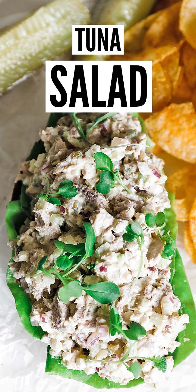 Homemade Fresh Tuna Salad Recipe - Chef Billy Parisi