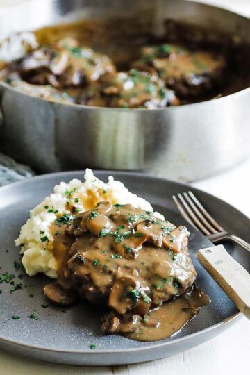 Homemade Salisbury Steak Recipe - Chef Billy Parisi