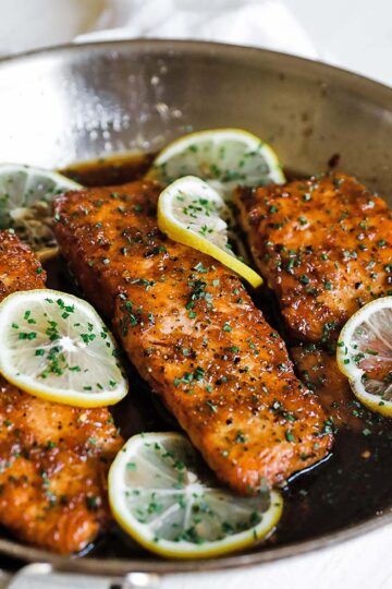 Easy Honey Garlic Salmon Recipe - Chef Billy Parisi