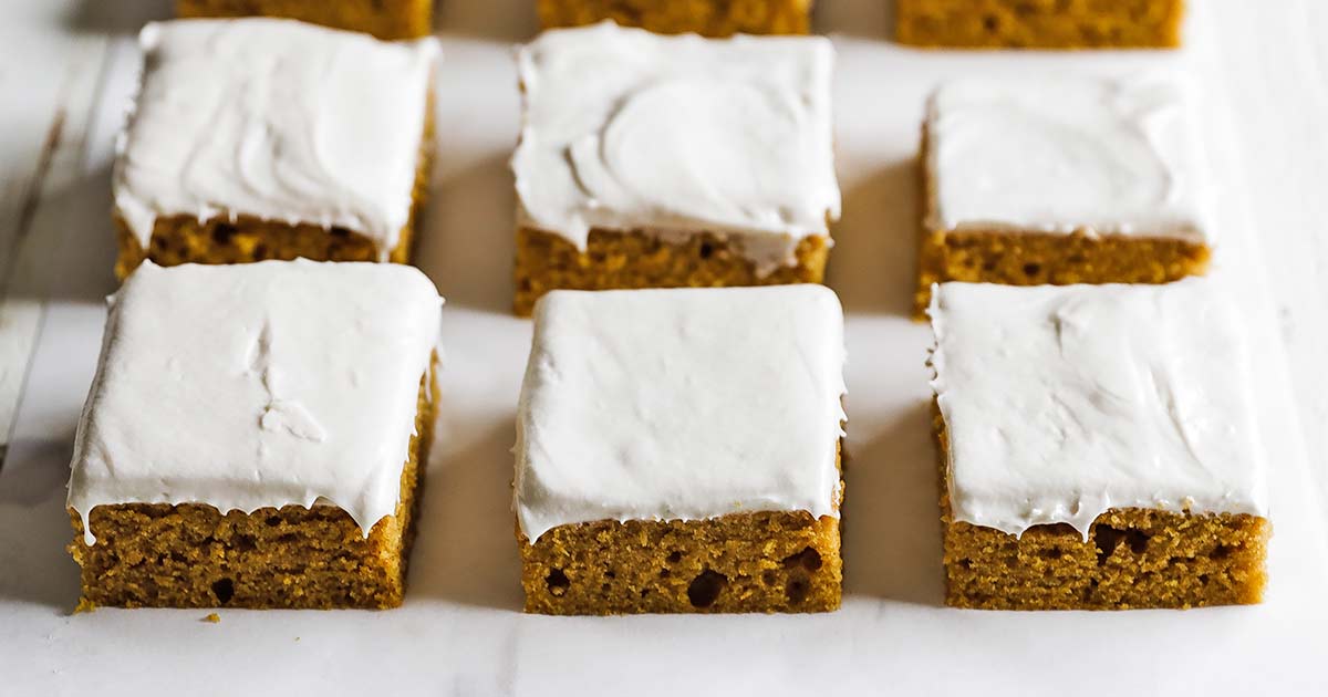 Amazing Homemade Pumpkin Bars Recipe - Chef Billy Parisi