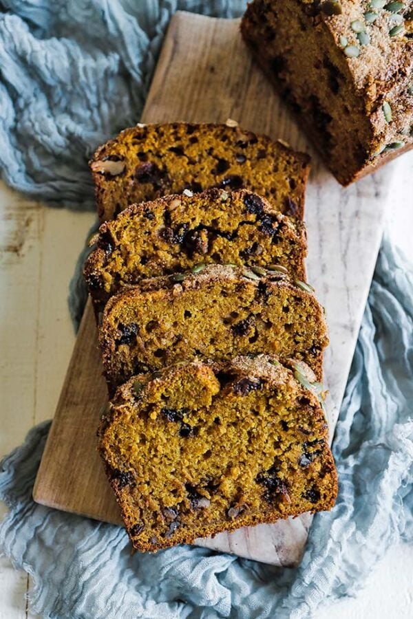 Homemade Pumpkin Bread Recipe - Chef Billy Parisi