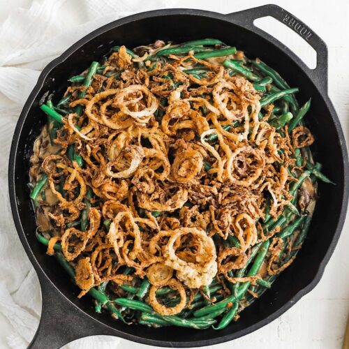 Homemade Green Bean Casserole Recipe - Chef Billy Parisi