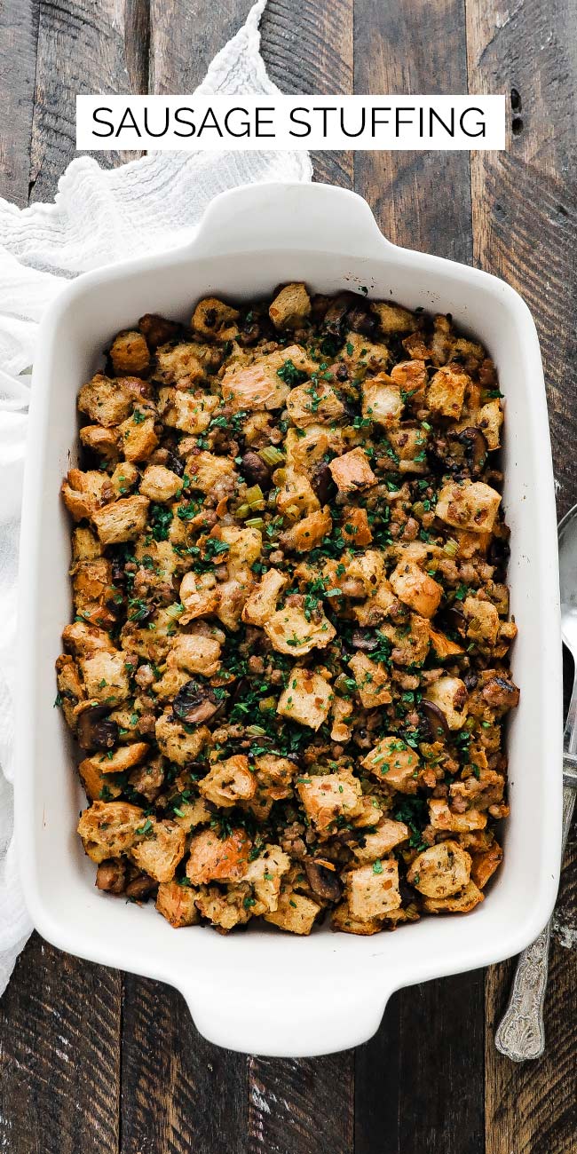 Homemade Traditional Stuffing Recipe - Chef Billy Parisi