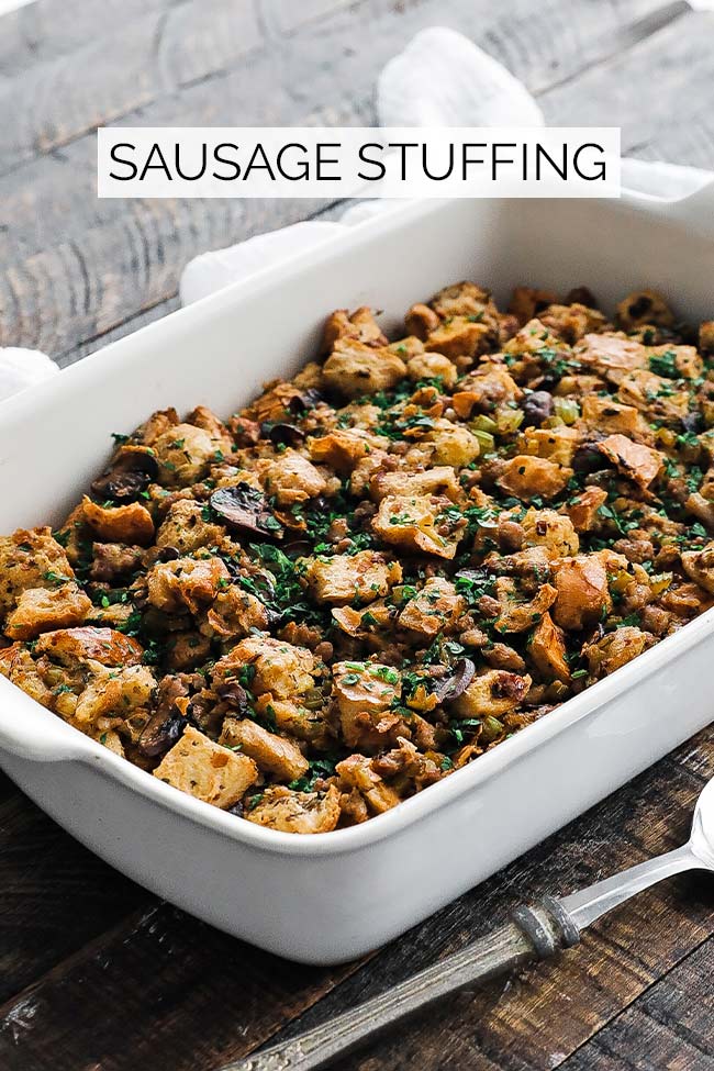 Homemade Traditional Stuffing Recipe - Chef Billy Parisi