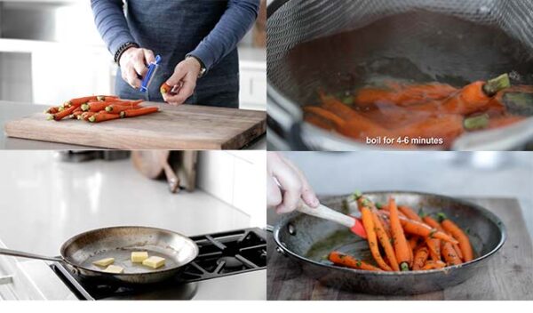 Easy Glazed Carrots Recipe Chef Billy Parisi 6135