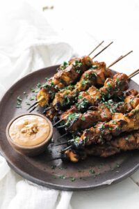 Easy Chicken Satay Recipe - Chef Billy Parisi