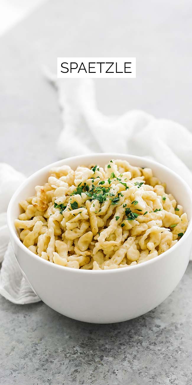 Perfect Homemade Spaetzle Recipe Chef Billy Parisi   Spaetzle Pin 1 