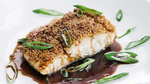 Halibut Recipe with Honey Soy Glaze