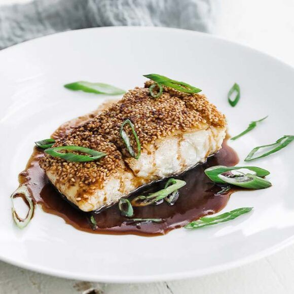 Halibut Recipe with Chimichurri Sauce Chef Billy Parisi