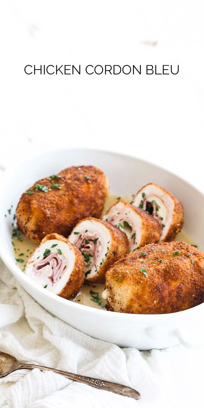 Classic Chicken Cordon Bleu Recipe - Chef Billy Parisi