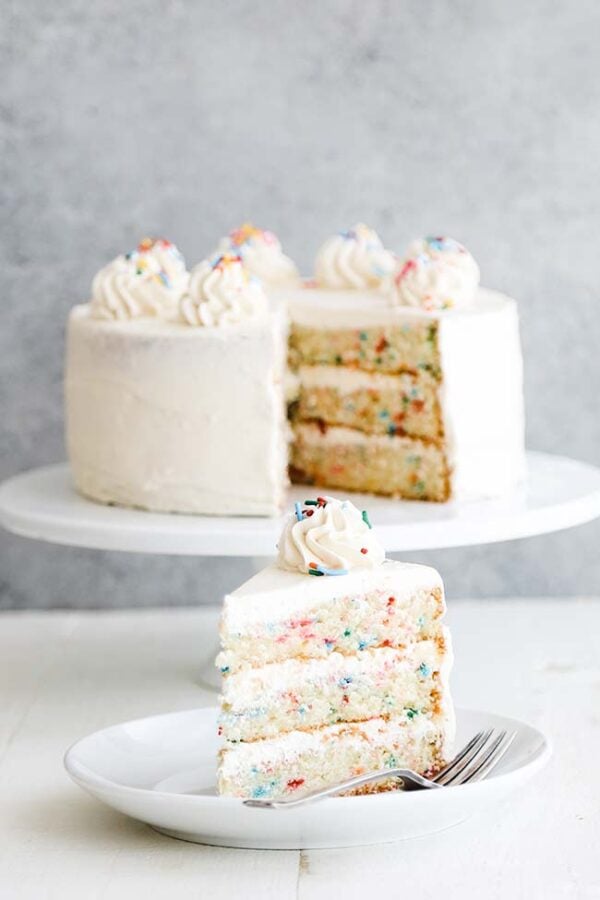 Homemade Funfetti Cake Recipe - Chef Billy Parisi