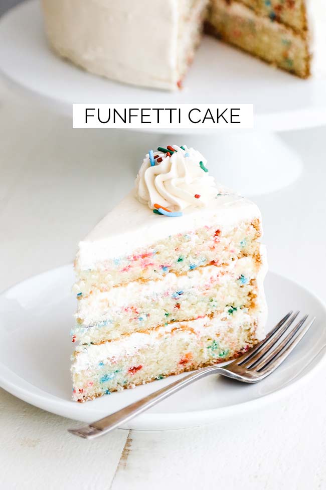 Homemade Funfetti Cake Recipe - Chef Billy Parisi